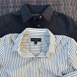 Two Banana Republic Button Down Shirts